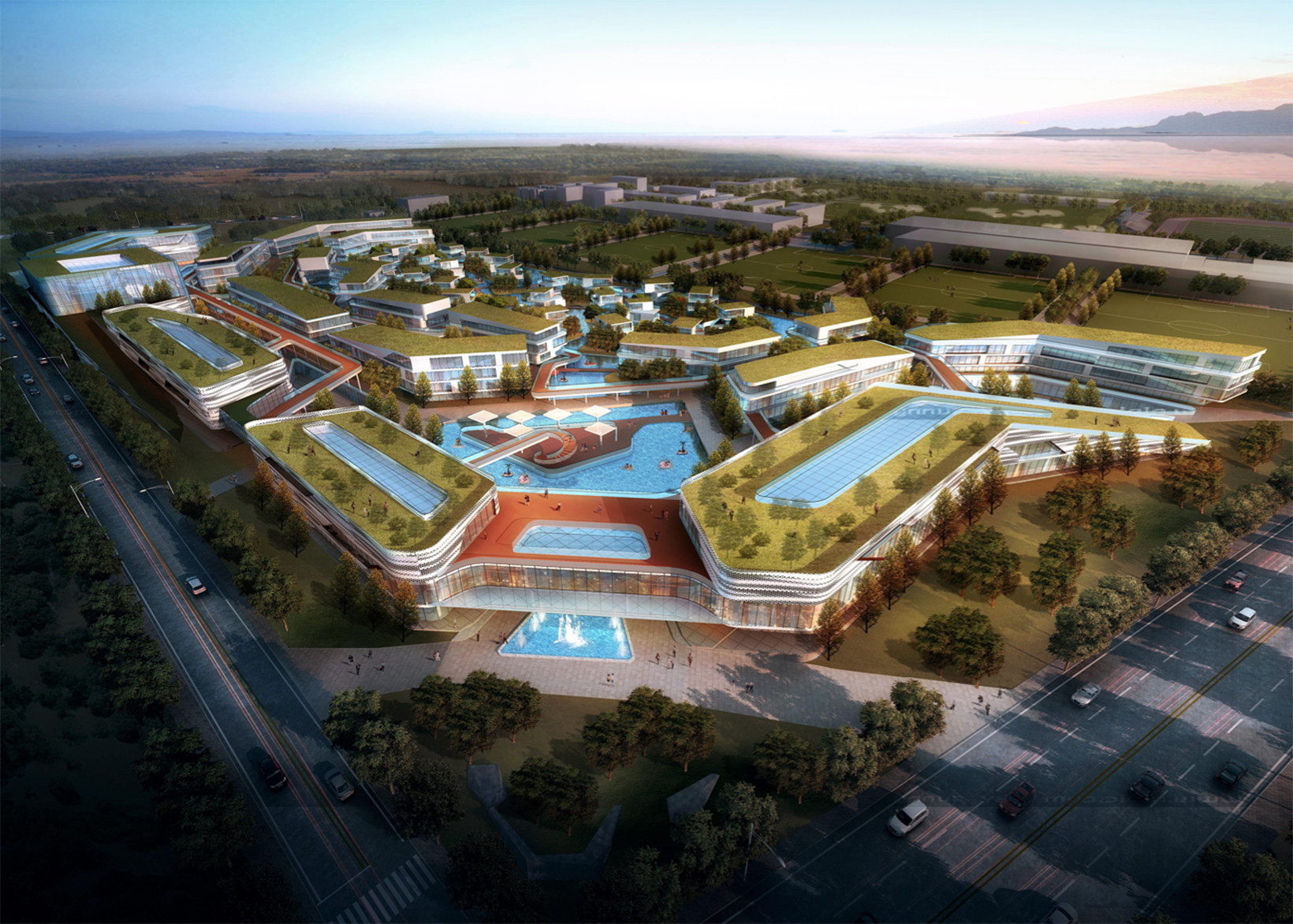 海埂國際訓練基地總體設計與規(guī)劃